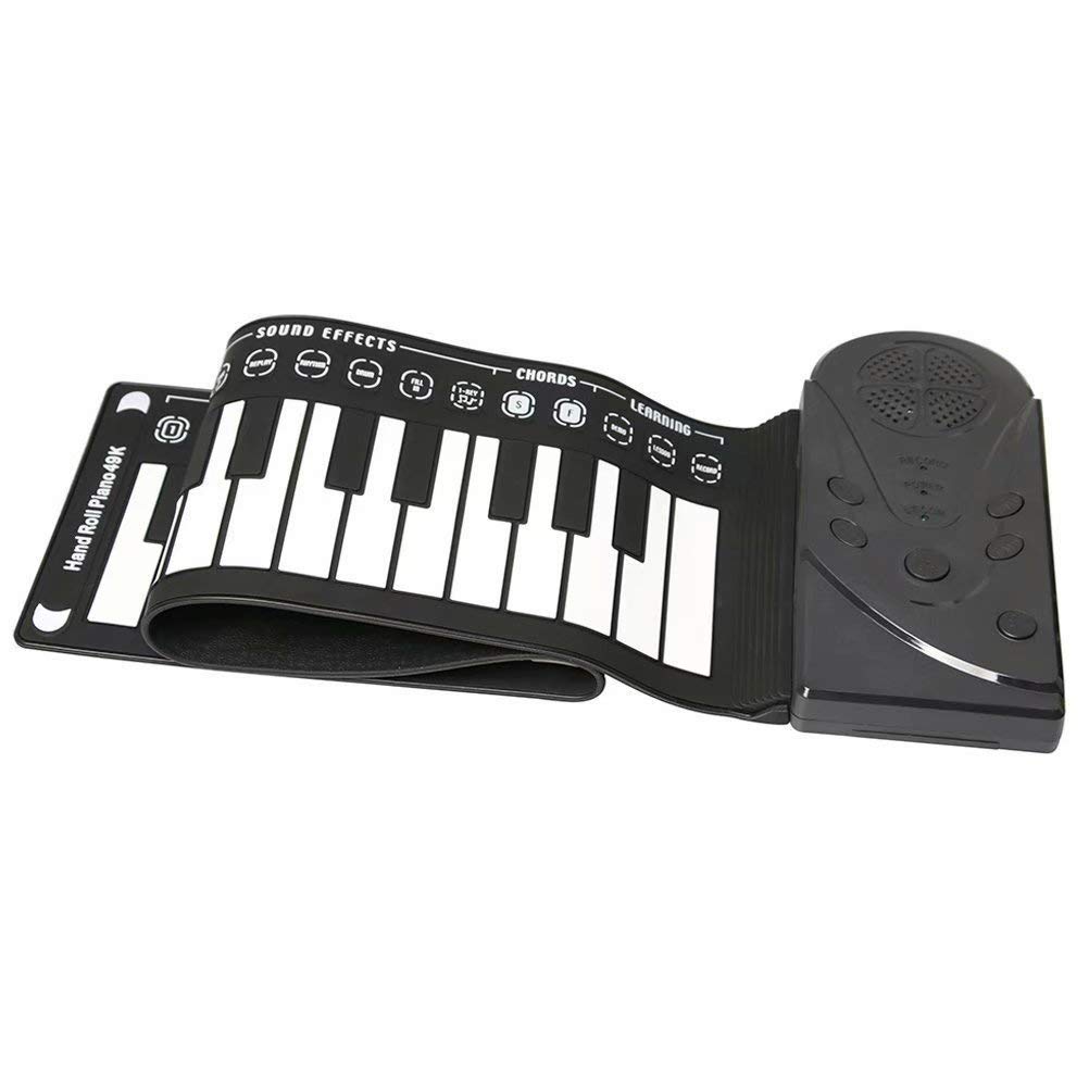 Amazon.co.jp: Burning Go ロールピアノ 49鍵盤 キーボード