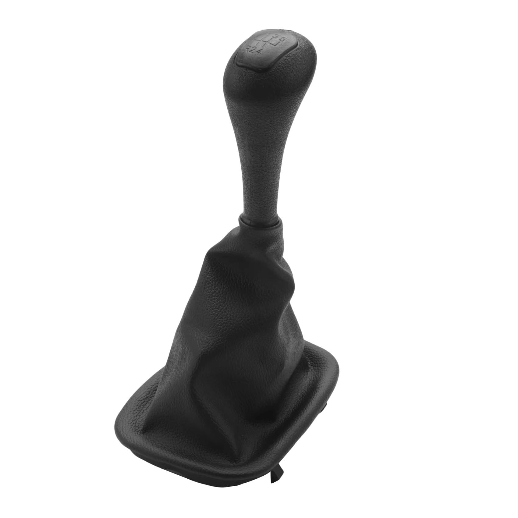 GKQRKVNM Gear Lever Compatible with Benz for W123 W124 W126 W140 W190 W201 W202 Car Manual 5 Speed Gear Shift Knob Lever Shifter Boot Cover