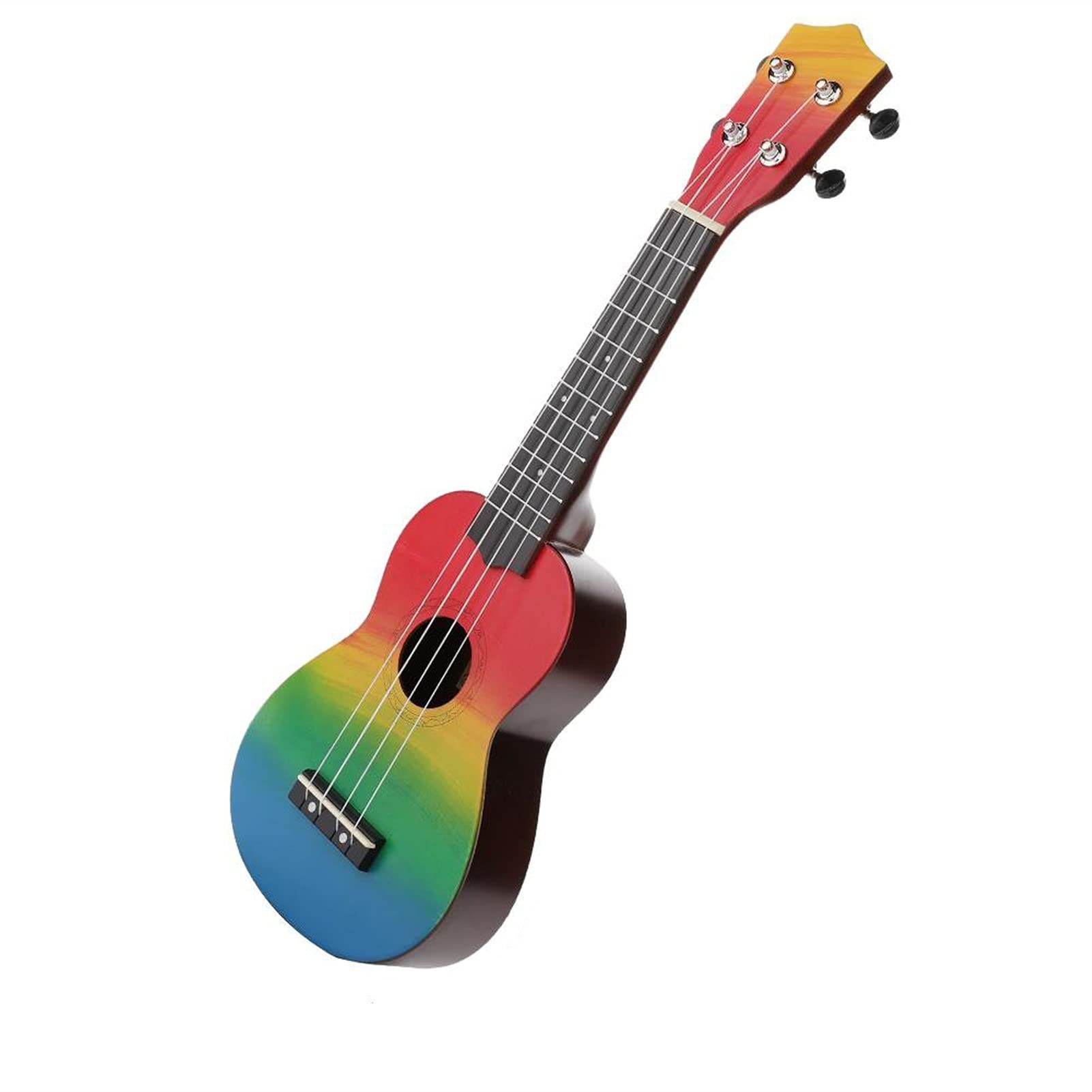 Ukulele 21 Pollici Ukulele in Legno 4 Corde Chitarra Portatile 21 '' Chitarra Chitarra Mini Chitarre per Principianti Regalo per Bambini Concerto Ukulele