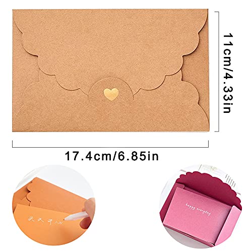 30 Pezzi Buste Colorate, Mini Buste, Busta della