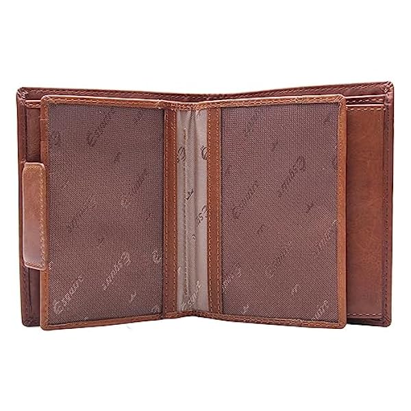 Esquire Dallas Portemonnee RFID-bescherming Leer 10.5 cm