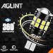 AGLINT 2X W16W T15 LED Bombillas CANBUS Error Gratuito 3030 22SMD Alta...