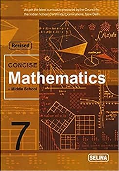 Paperback Concise Middle School Mathematics for Class 7 - Examination 2022-23 Book