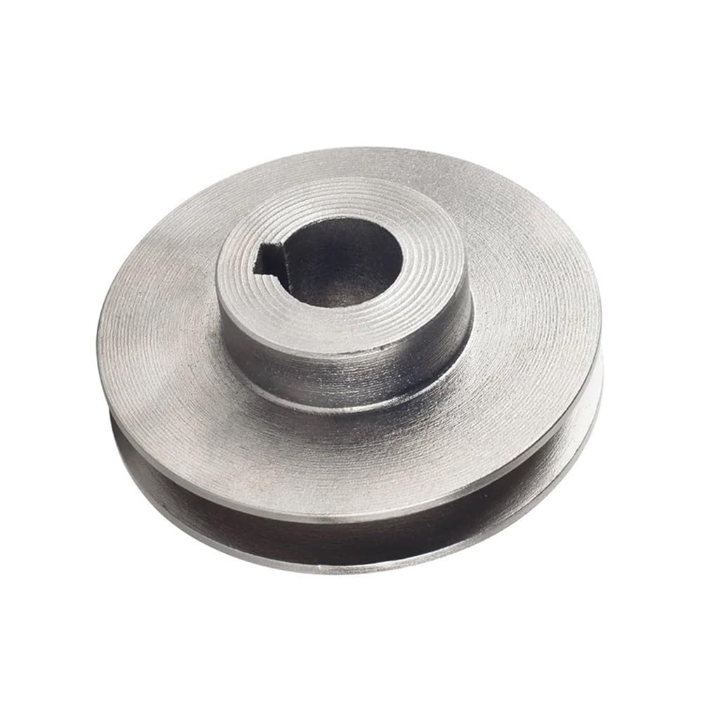 1piece Single Slot Cast Iron Pulley, A-Type Triangle Pulley for Big Generator Micro Motor 110mm OD(20mm)
