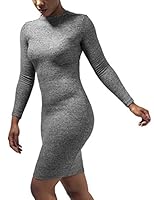 Algopix Similar Product 15 - Ladies Rib Dress charcoal S