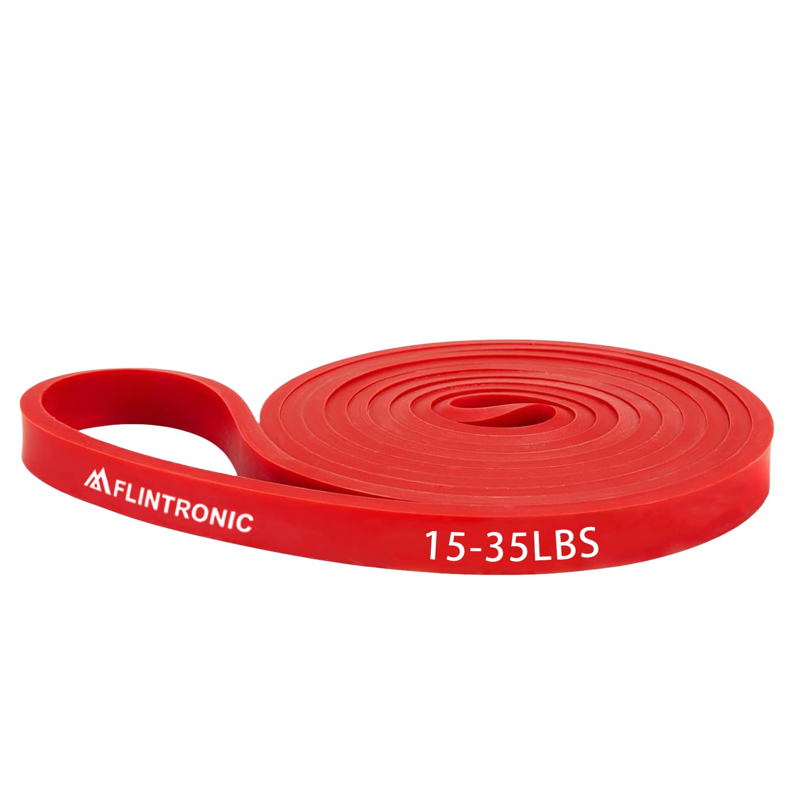 Flintronic Resistance Bands, Exercise Bands, Pull Up Bands for Unisex, Workout Bands for Home, Gym, Stretch Mobility, Muscle Toning, Yoga, Strength Training（15-35 LBS） — image 1