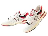 [ニューバランス] BB550VGA メンズ・レディースサイズ【550 VINTAGE PACK】 WHITE/RED/BLACK ホワイト/レッド/ブラック ワイズD (レッド, 日本の靴のサイズ寸法, 大人, 数値, 23.0 cm) [並行輸入品]