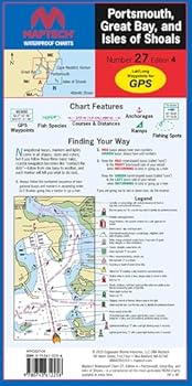 Portsmouth, Great Bay, Isles of Shoals, MAPTECH® Waterproof Chart Number 27, Edition 4, WPC027-04
