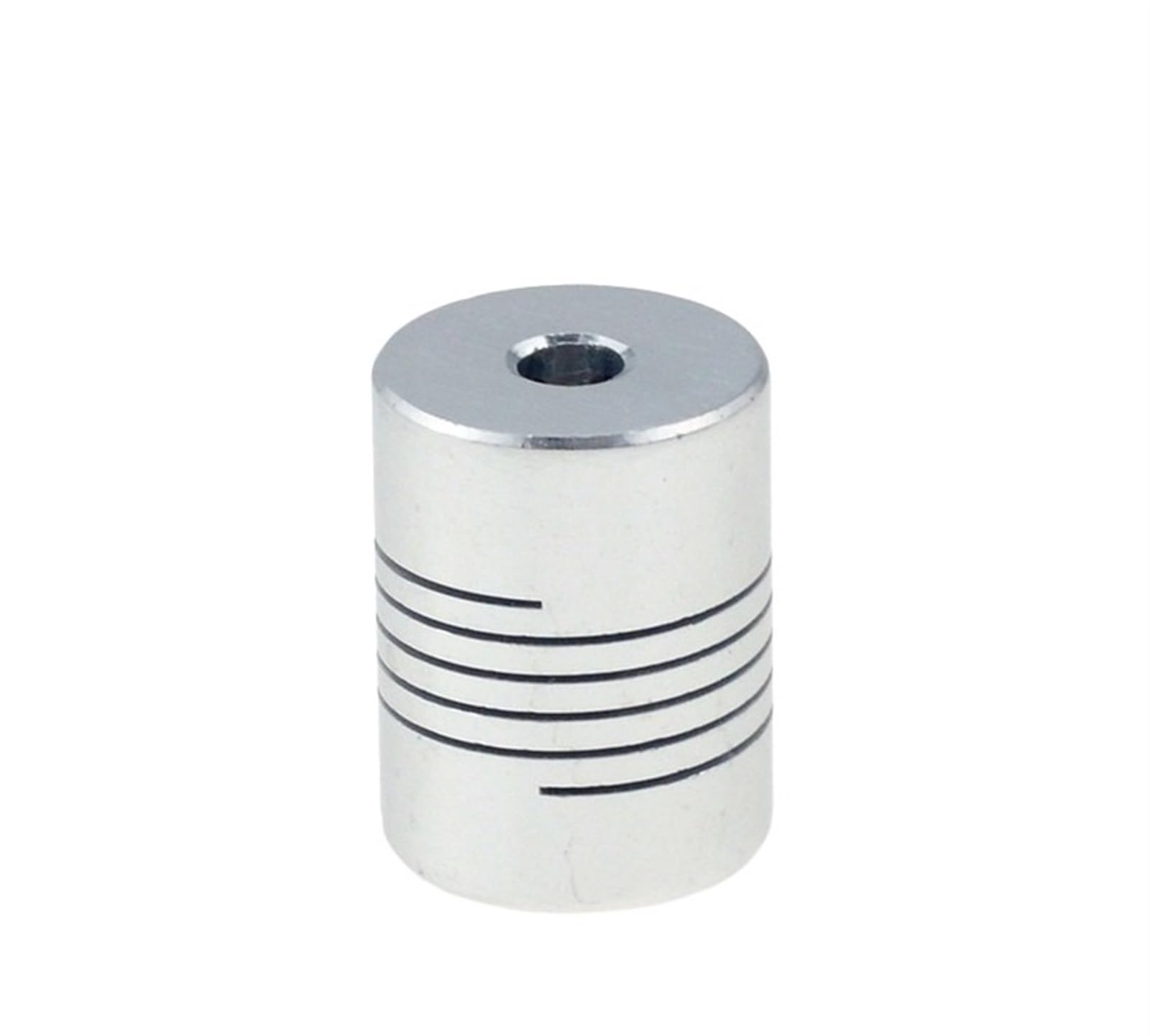 Rigid coupling,Stainless steel rigid coupling 1pcs D19L25 CNC Motor Shaft Adapter Couple Flexible Coupling for 3D Printer Parts(5mm to 8mm)