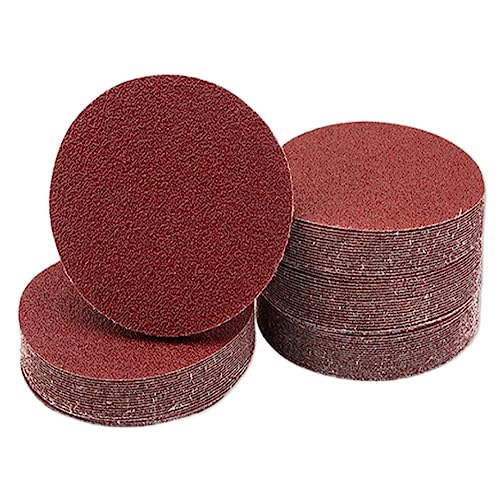Discos de lijado de 3 pulgadas con grano 600 y sistema velcro para pulir artesanias