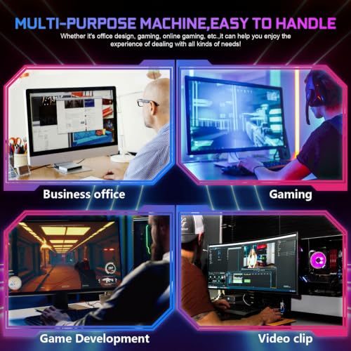 Image of Prebuilt Gaming PC Desktop,Core i7 Tower Computer,RTX3050 8G,Win11
