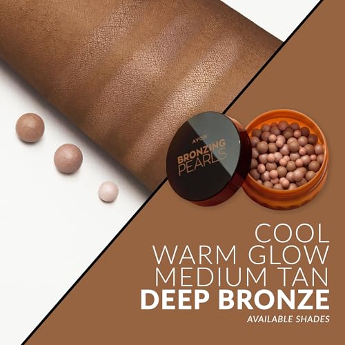 Avon Bronzing Pearls - Deep Bronze, Multi-Shade Pearls with Mineral Pigments for a Buildable Multi-Dimensional Radiant Glow, Suitable for All Skin Tones, Cruelty-Free Face Bronzer, 28g - Image 5