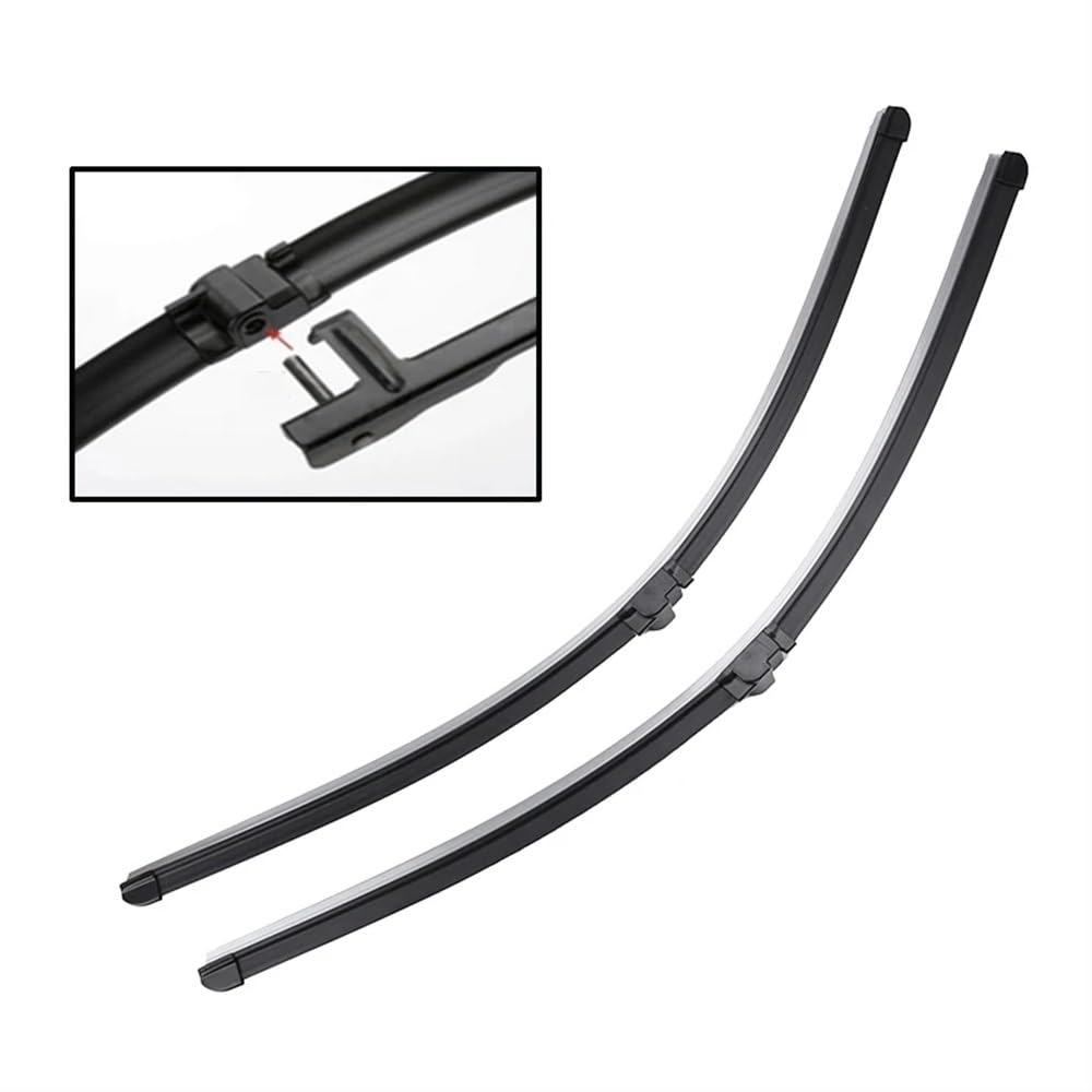 Spazzole tergicristallo Auto Compatibile con Benz per Classe C W204 2009 2010 2011 2012 Tergicristalli Anteriori Parabrezza Spazzole Tergicristallo