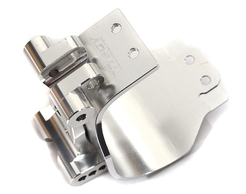 Integy RC Model C30933SILVER Billet Machined Motor Guard for Team Associated DR10 Drag Race Car RTR