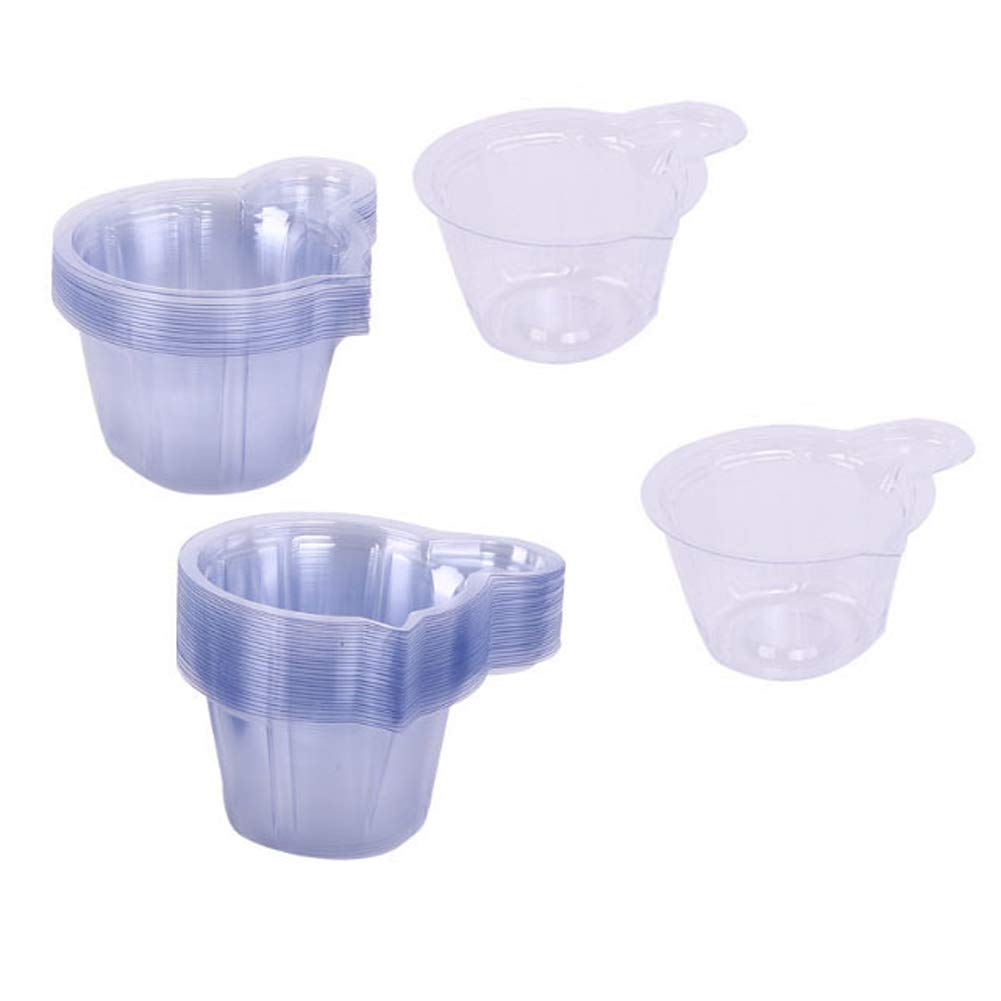 Bicchieri Di Plastica Per Miscelazione Resina Epossidica - 100 Pezzi Da 40ml, Con Beccuccio - Foto 9