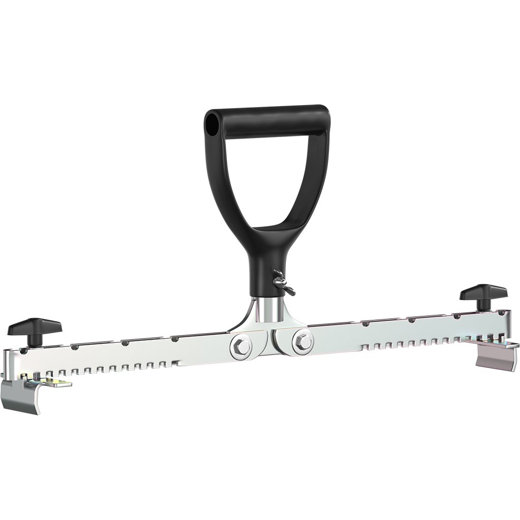 LANGFIT® Plattenheber mit normalem Griff - 30 bis 50cm - Senkrechtes und Waagerechtes anheben - Tragkraft bis 60kg - Made in Germany - MS-PH2050K