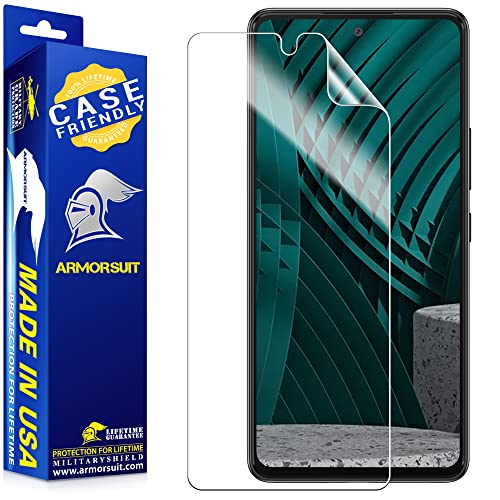 Image of [2 Pack] ArmorSuit MilitaryShield Screen Protector Designed for Samsung Galaxy A53 5G 6.5 inch (2022) Case Friendly HD Clear Film - Made in USA