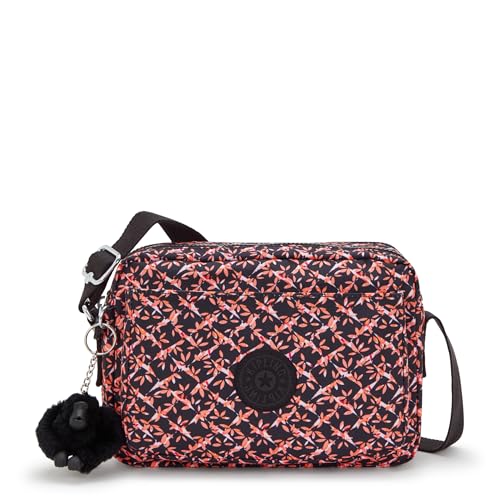 Image of Kipling Women's Abanu Medium Crossbody Bag, Lightweight, Adjustable Nylon Waist Pack with Multi-Compartment Zip Pockets