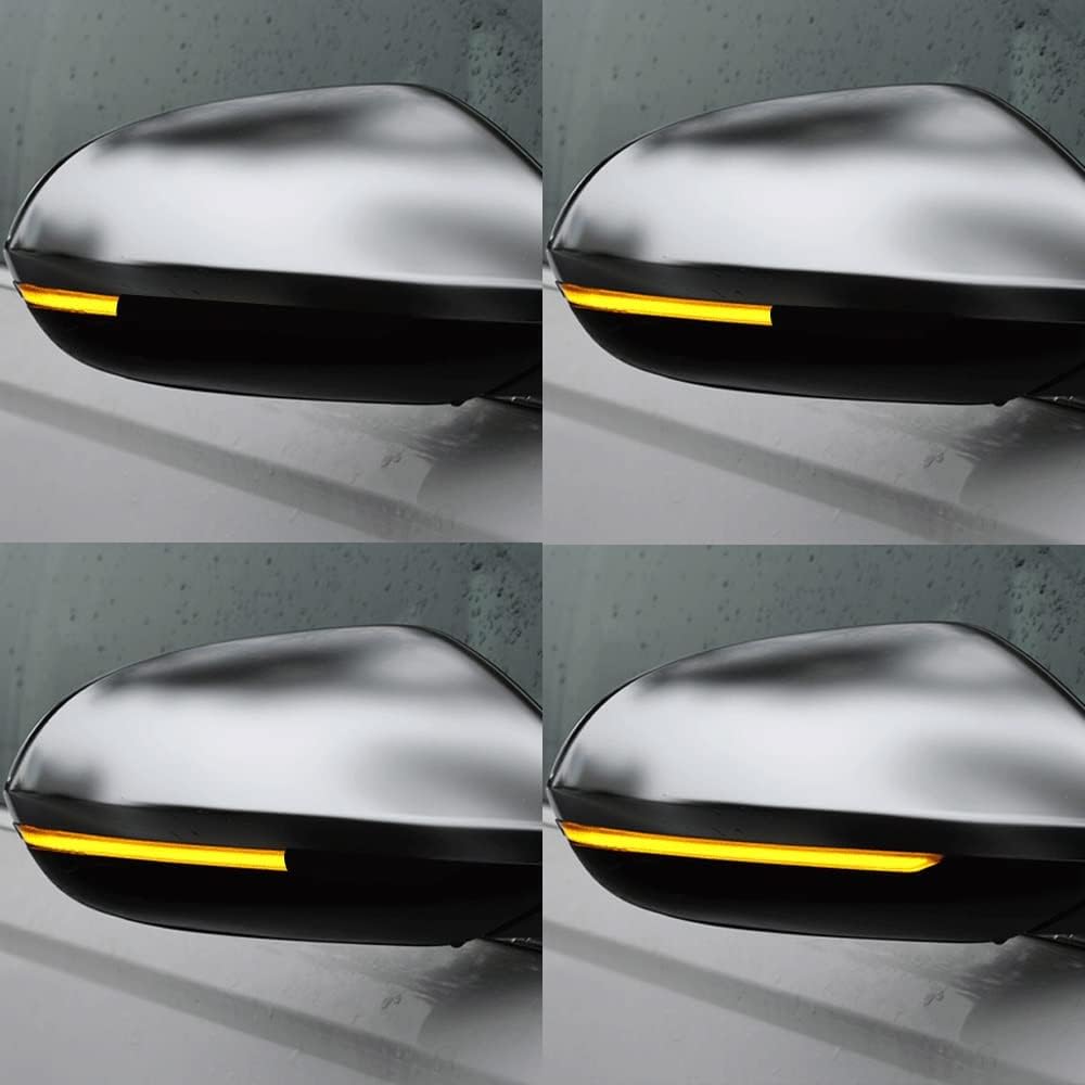Car Turn Signal Lights for VW for Golf for Jetta for Passat for Sharan Car LED Rearview Mirror Dynamic Turn Light Indicator Car Rear View Mirror Indicator