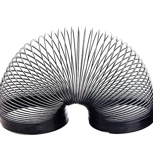 the dreidel company black metal coil spring goody bag fillers party favor for kids variety of 2434 60mm individually boxed 2-pack