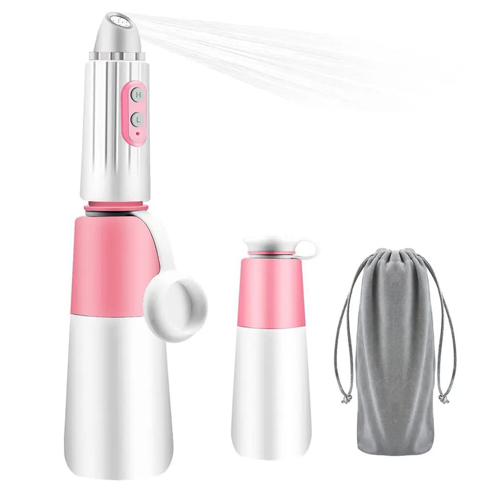 Bidé portátil de viaje, pulverizador eléctrico de mano con 2 modos de presión para higiene personal, cuidado posparto y tratamiento de hemorroides, capacidad de 270 ml