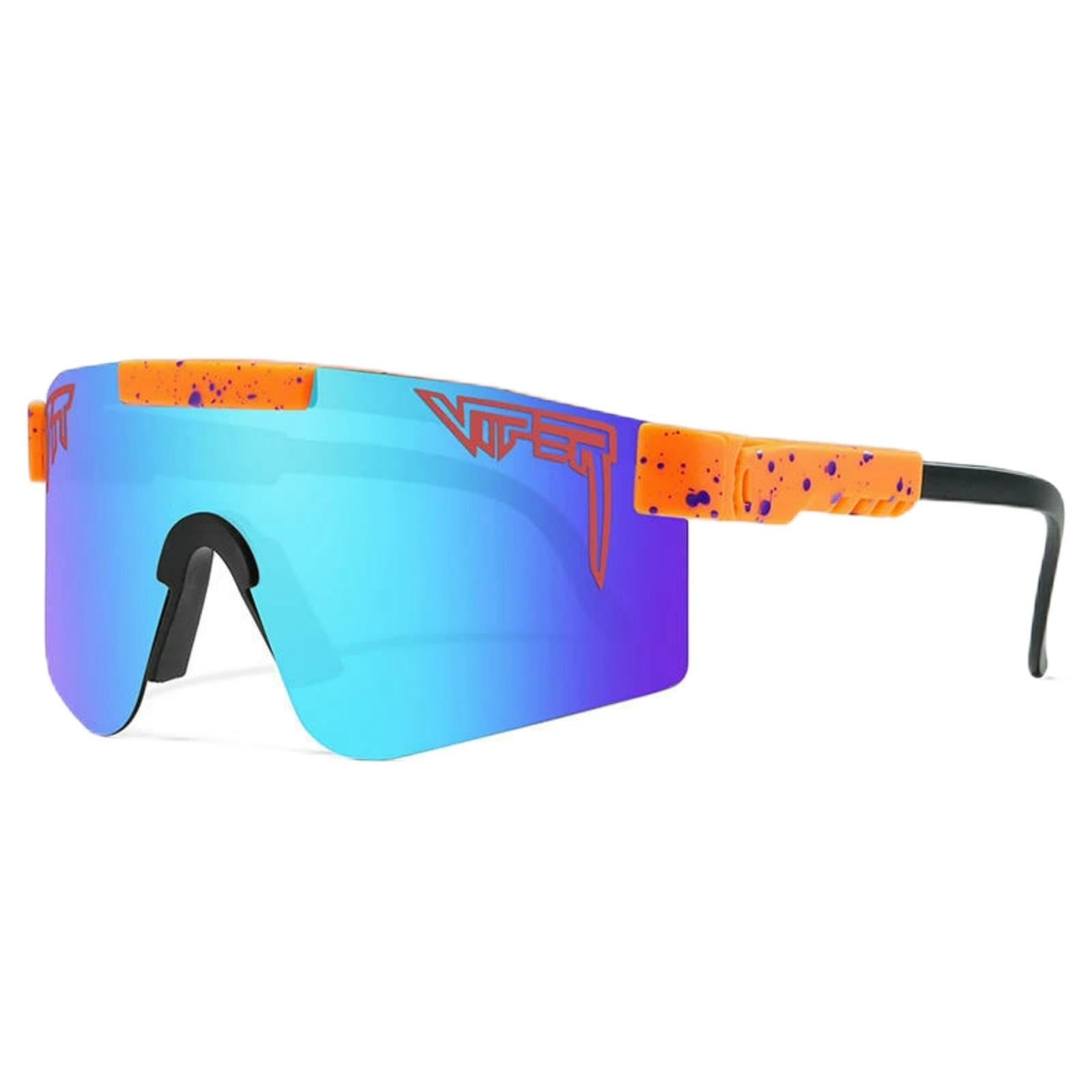 Sonnenbrille Sport-Sonnenbrille Für Damen Und Herren, Uv400-sonnenbrille, Blendfrei, Pit-Viper-Stil, Radfahren, Baseball, Softball, Outdoor-Sonnenbrille