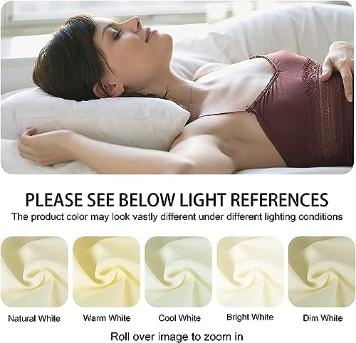 Image of Travel Pillow Case 12x18 Size Pack of 2 Pieces 100% Egyptian Cotton Zipper Closure 500 Thread Count Toddler Pillowcase White