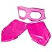 Everfan Women's Superhero Eye Mask and Powerbands (6