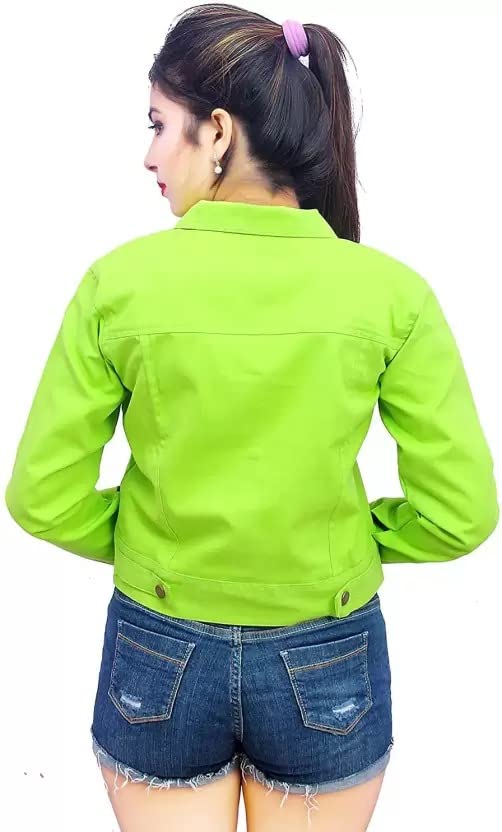 Image of Women denim jacket full sleeve denim