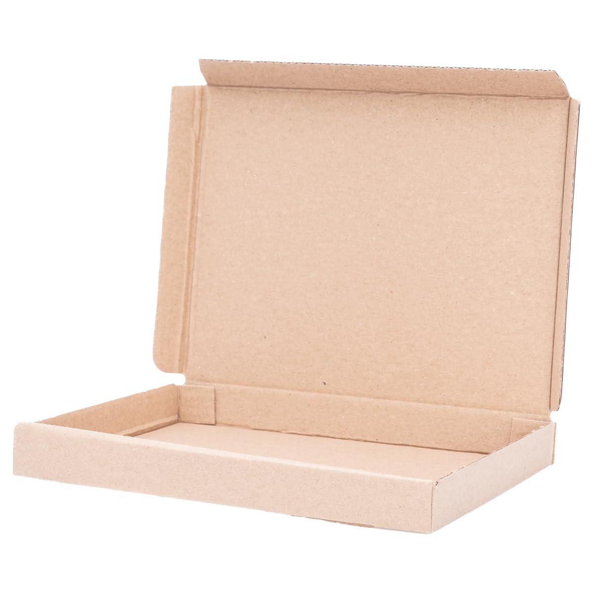 100 boîtes carton extra-plates 16,5 x 12,5 x 2 cm brun - GB 0 - verpacking