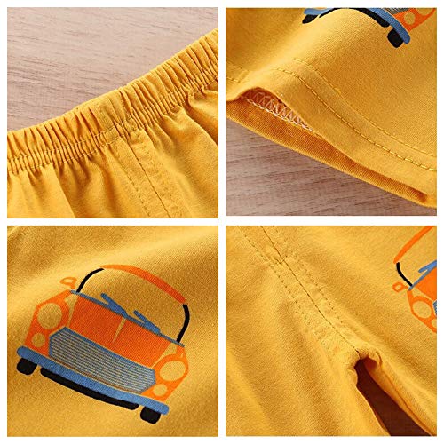 Toddler Baby Boy Elastic Waist Pull On Cotton Shorts for Littler Kids Boys Short Pants Summer Clothes3