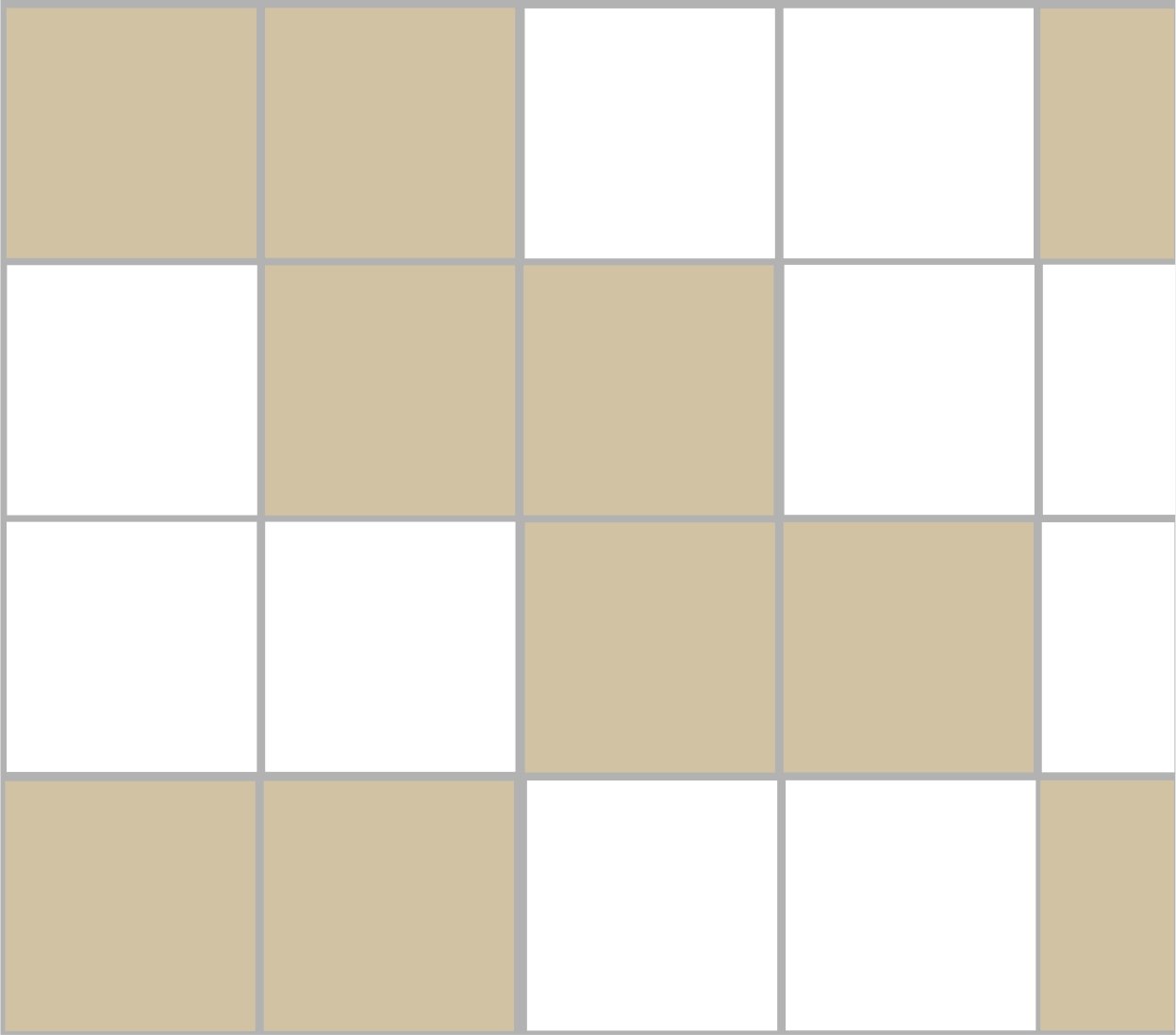 Adhesivos Para Azulejos 15x15 Cm - Beige Brillante, 20 Unidades, Fáciles De Quitar Sin Residuos