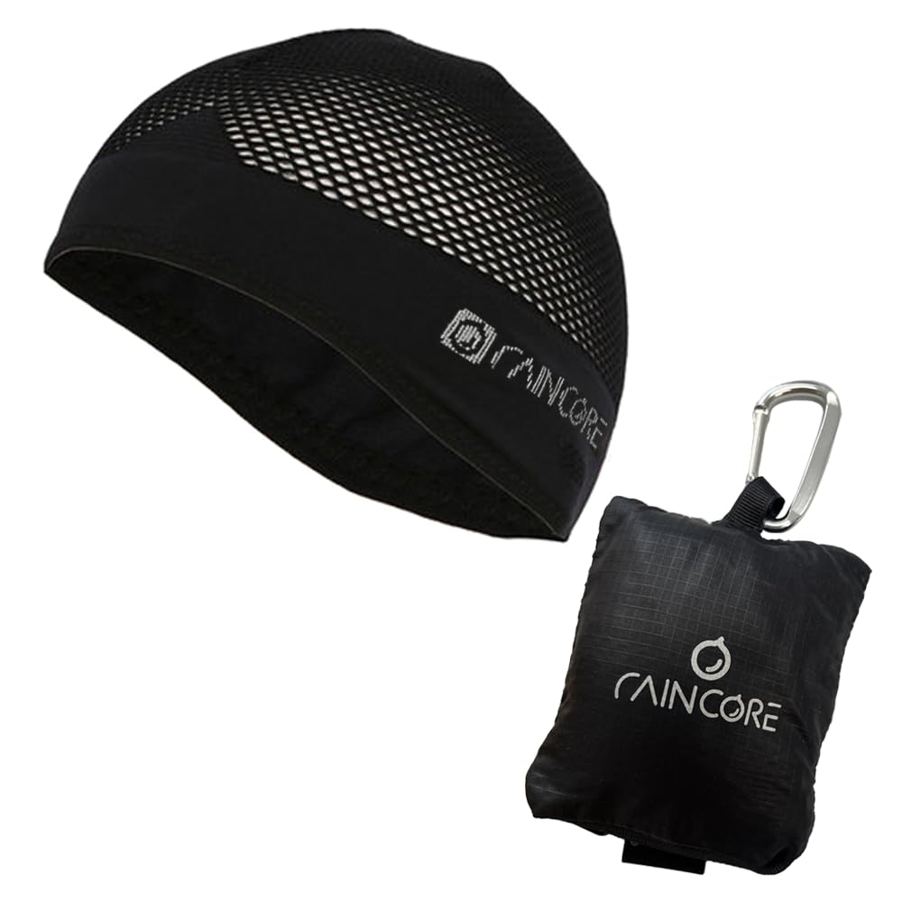 RAINCORE Skull Cap Inner Helmet Liner(1ea+Pouch / 2ea / 3ea) Beanie - Breathable Mesh-Lightweight-Quick Dry-for Men and Women