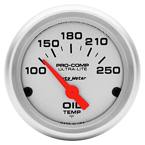 Auto Meter 4347 Ultra-Lite Electric Oil Temperature Gauge Cover