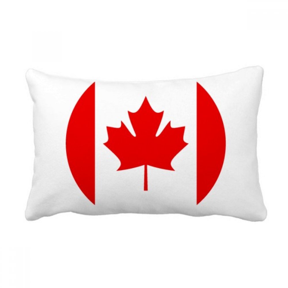 Coussin Drapeau Canada 40x60 cm multicolore pour décoration de canapé de salon