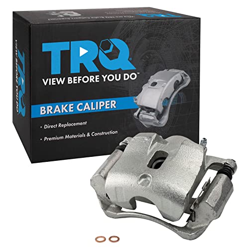 Image of TRQ Front Right Brake Caliper w /Bracket Passenger Side | For 2003-2008 Honda Pilot