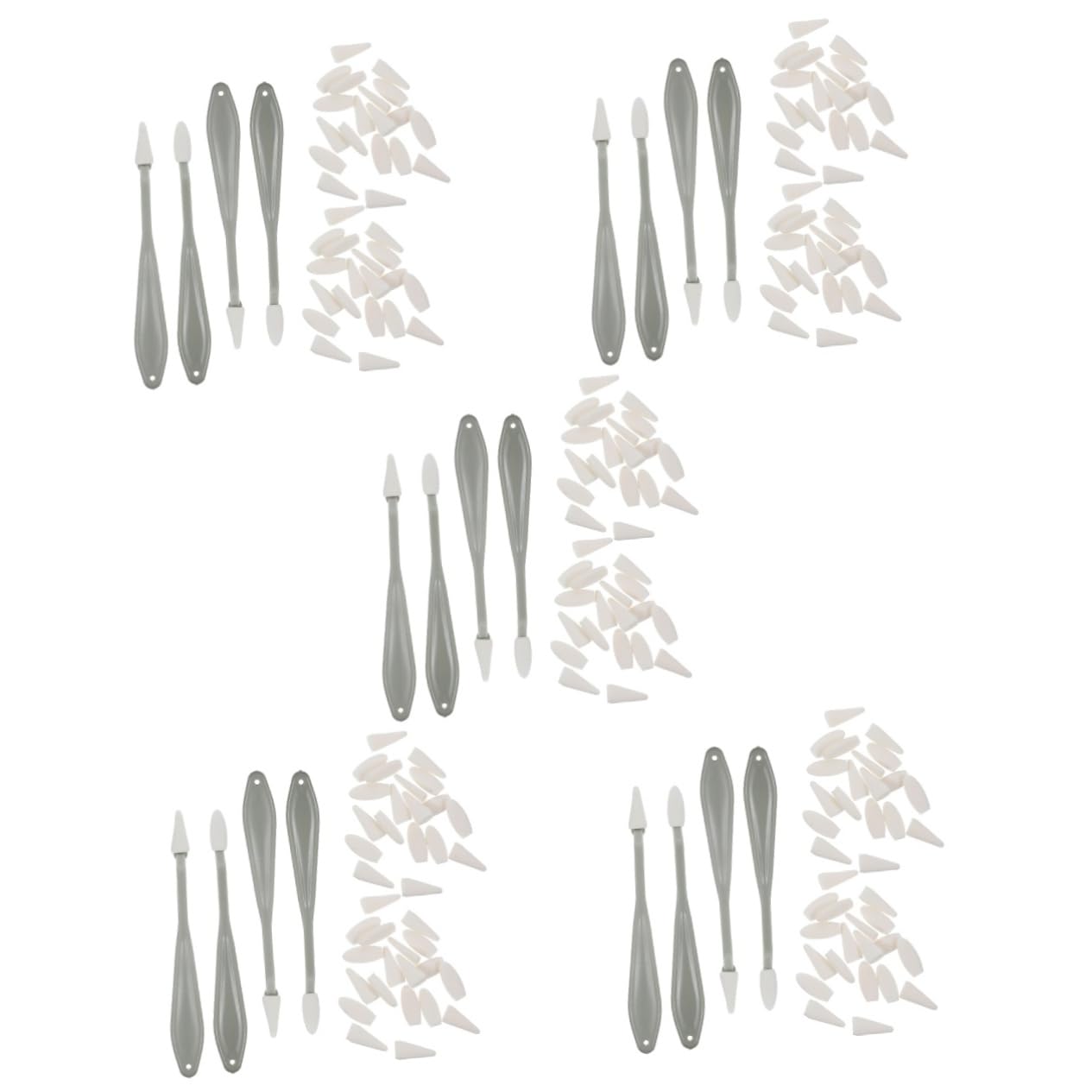 SEWACC 10 Sets Sponge Drawing Sponge Eraser for Artists Sketching Wipes Blending Sticks