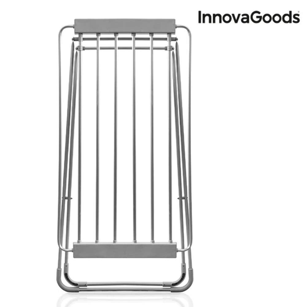TENDEDERO ELÉCTRICO PLEGABLE 100W GRIS (6 BARRAS) V0100498 INNOVAGOODS