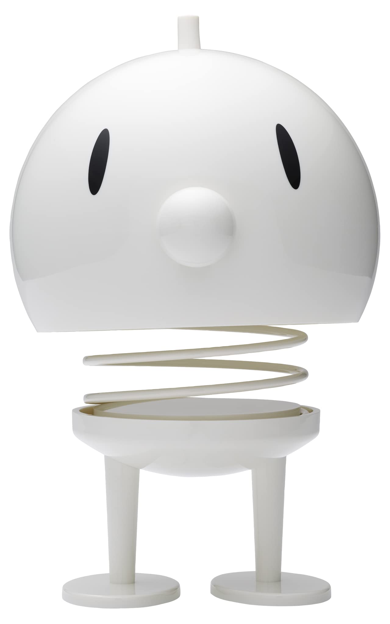 Hoptimist Bumble Bobble Figure & Lucky Charm, Scandinavian Decorative Figures for Living Room, Desk, Office, Office Decoration & Funny Small Gifts, 15 x 15 x 24 cm, X-Large, White