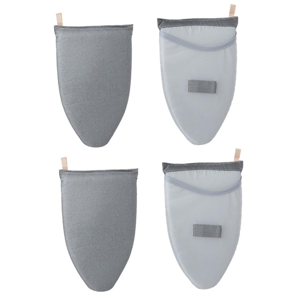 Cabilock 4pcs Garment Steamer Gloves Ironing Mitts for -scalding for Household Ironing and Steaming Tasks