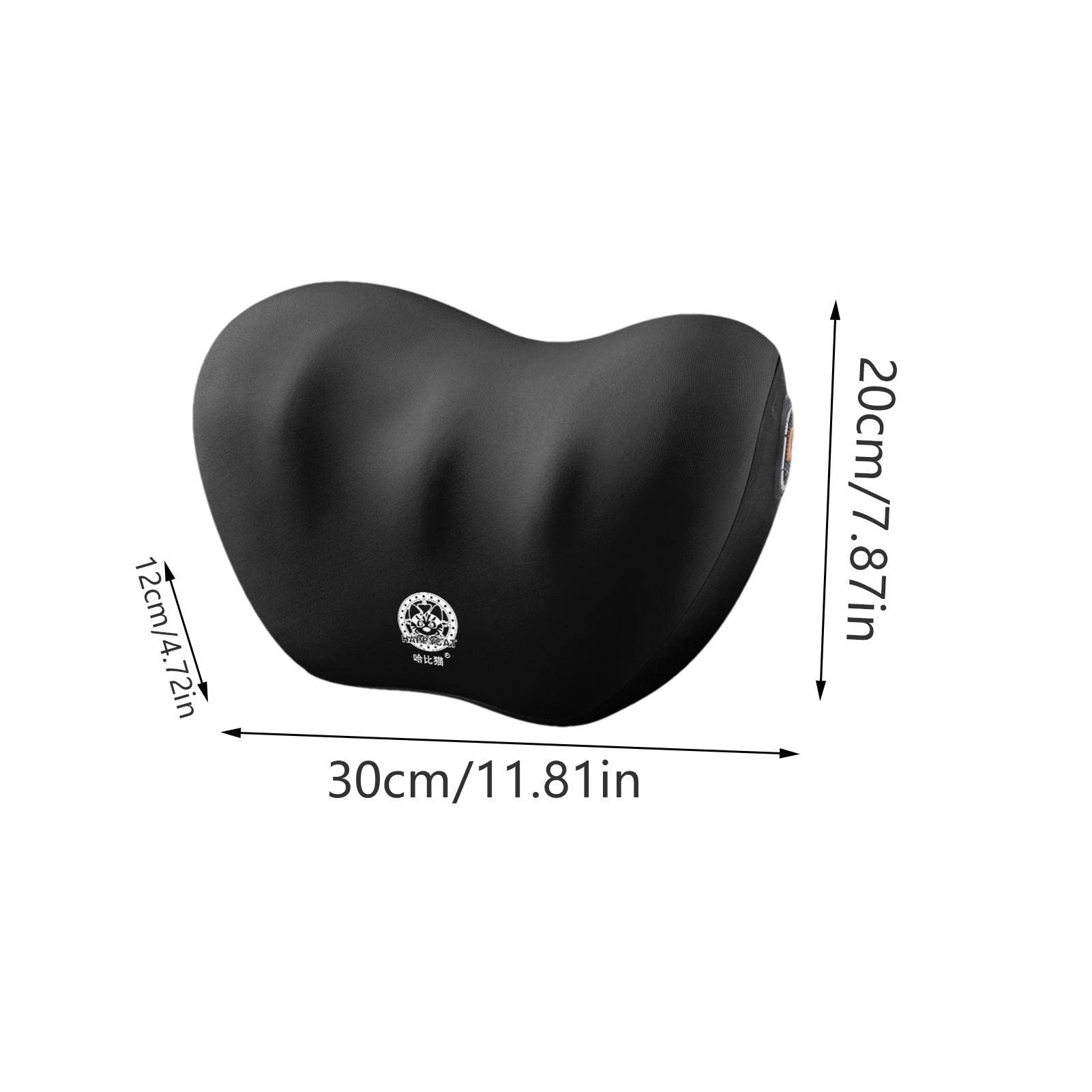 Cuscino per Il Collo dell'auto per la Guida, Supporto per Il Collo dell'auto per Il Sedile di Guida, Supporto Lombare per poggiatesta in Memory Foam, Cuscino per poggiatesta per Auto per Supporto ce