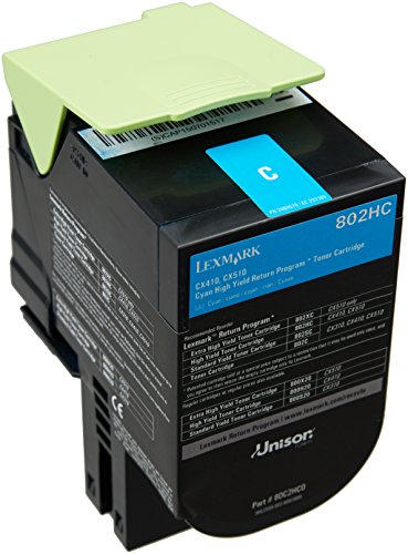 Lexmark High Yield Toner, cyan C2HC0
