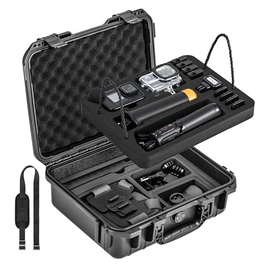 GoPro Organizer Case with Customizable Storage