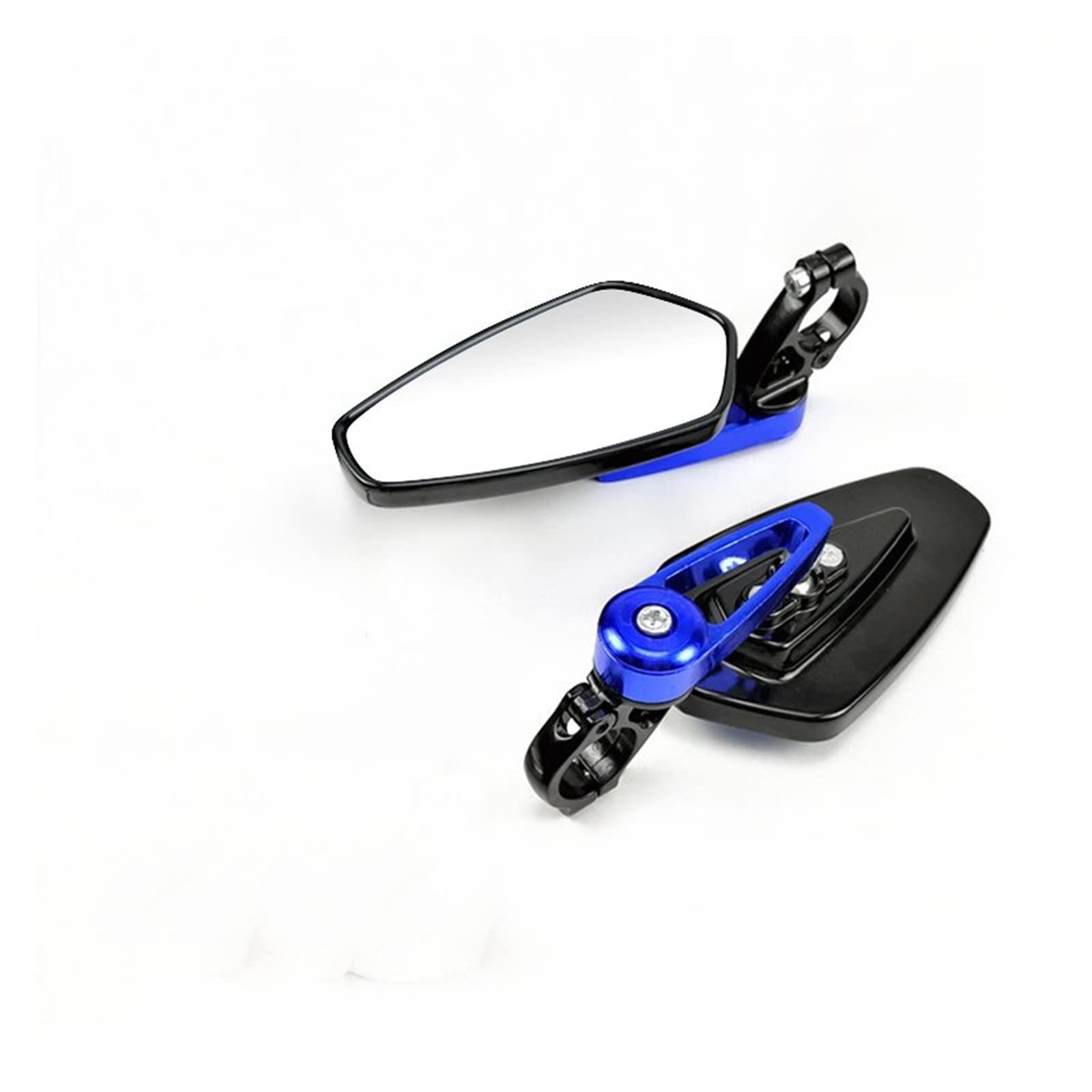Lusterka Wsteczne Motocyklowe 2 Sztuk/zestaw Uniwersalne Motocyklowe Lusterka Wsteczne Motocykl 360 Stopni Aluminium 7/8 "motocykl Kierownica Rowerowa Lusterka Wsteczne Lusterka Wsteczne (Color : 4)