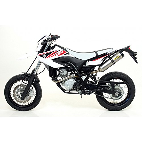 ARROW STREET THUNDER ALUMINIUM DARK SILENCER YAMAHA WR 125 X ’09-10 ALUMINIUM BLACK HOMOLOGATED SILENCER