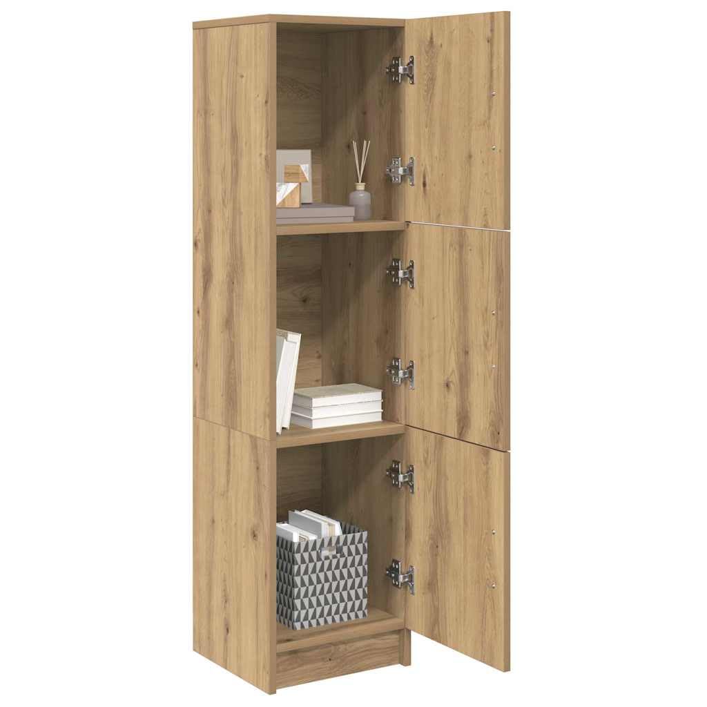 vidaXL Sideboard aus Kunstholz – 3 Fächer, mattes Finish