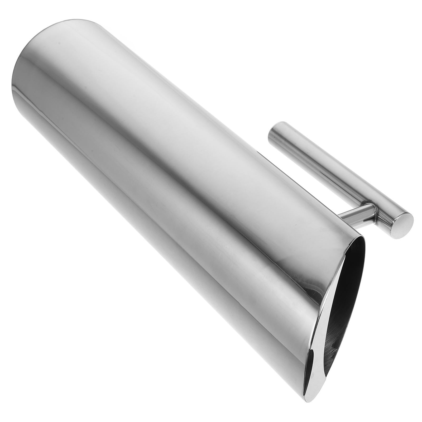 Jarra Capacidad de 2.0 L de Acero Inoxidable para Bebidas Frías Cuerpo Recto y Diseño Plata Adecuado para Reuniones Familiares y Uso Hogar