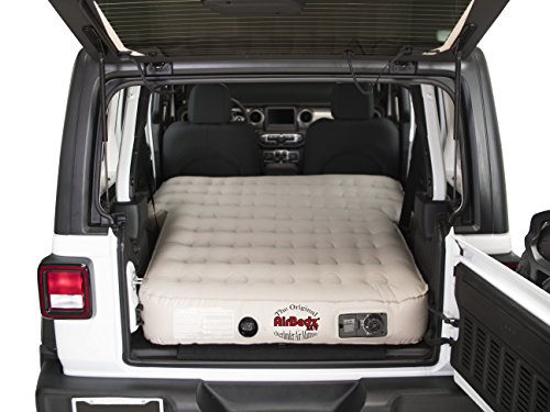 Pittman Outdoors PPI-TAN_XUV One Size Jeep, SUV and Crossover Vehicle Rear Seats Mattress (with Built-in Rechargeable Battery Air Pump) - Thumbnail 2