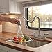 Dura Faucet DF-PK350L-CP Non-Metallic Dual Lever Pull-Down Rv Kitchen Faucet - Chrome Polished