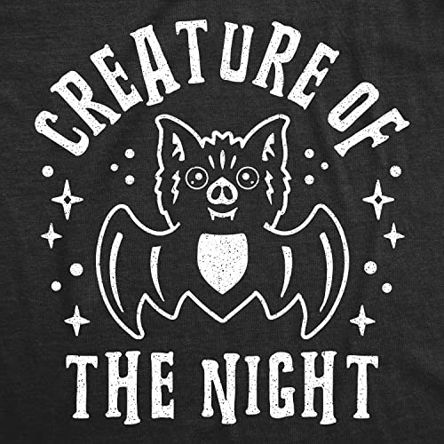 Creature of the Night Baby Bodysuit Funny Cute Halloween Bat Graphic Jumper for Infants2